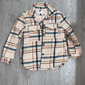 Hurley Men’s Tan Plaid Jacket